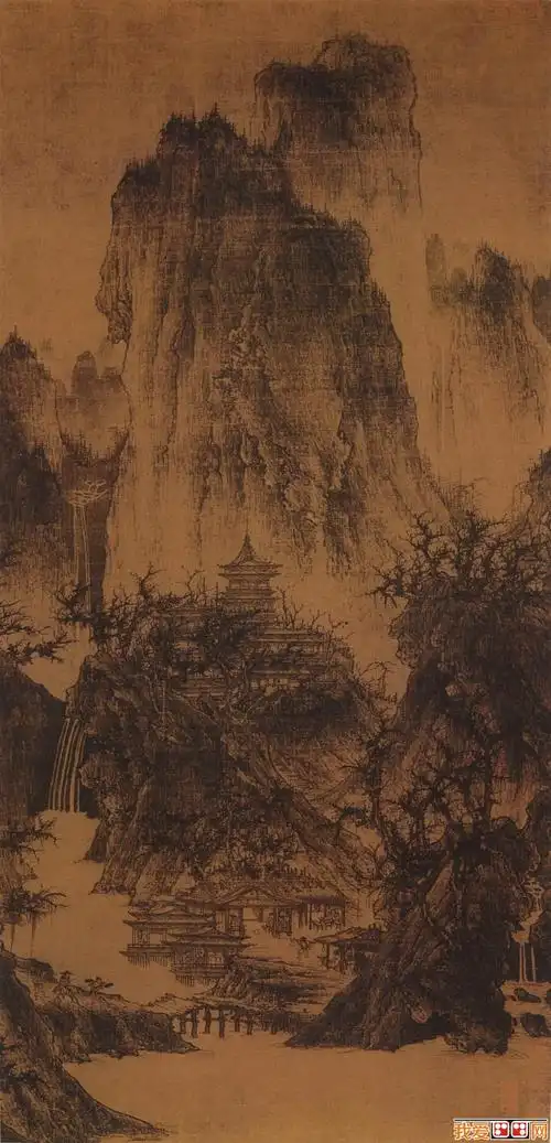 宋代画家李成山水国画作品赏析(2)