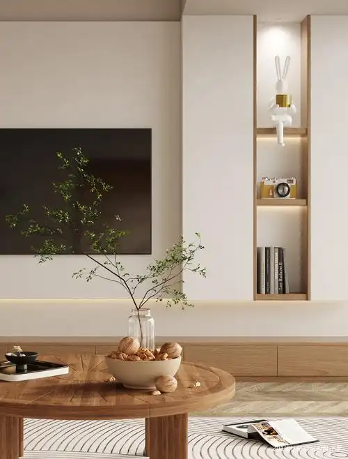 二居105平米装修案例_效果图 - 105㎡大地色系的家:一屋两人 三餐四季