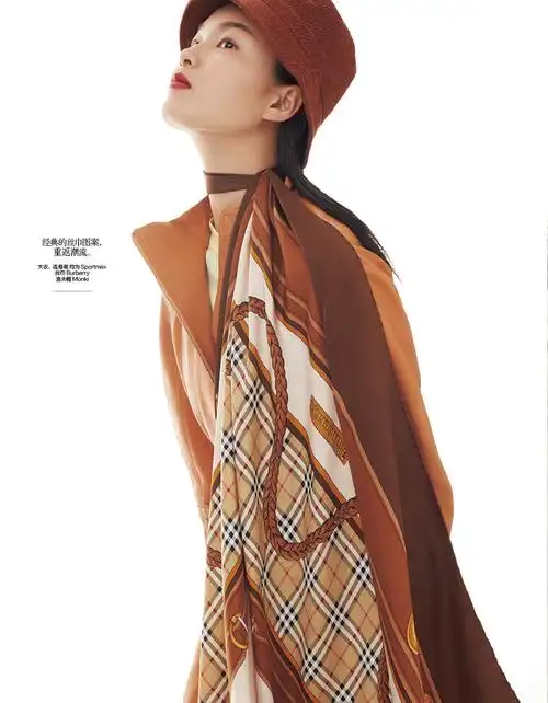 谢欣出镜中国版时尚芭莎十二月刊