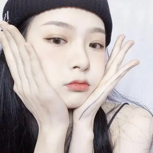 热门女生快手头像