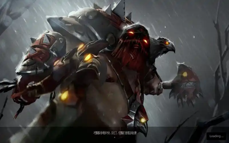 dota2 开局后 进去的载入动画 下面的游戏小提示 比如"用shift键可以