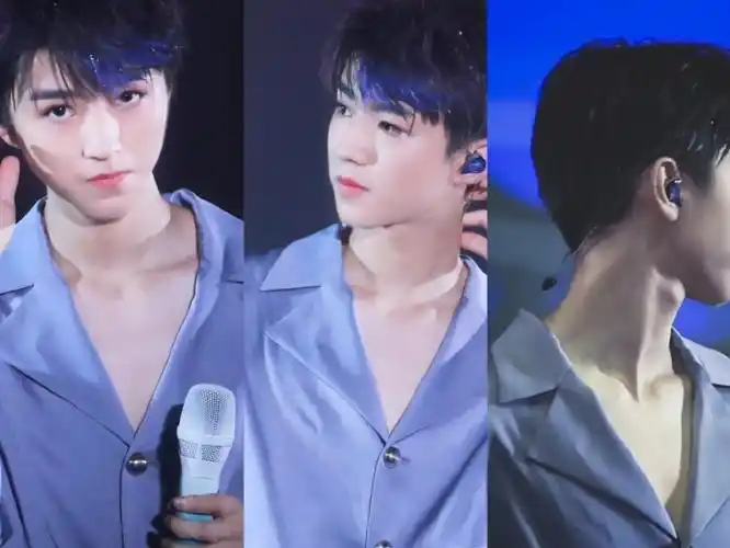 王俊凯#王俊凯锁骨杀系列王总性感锁骨杀,散发着禁欲系帅哥的魅