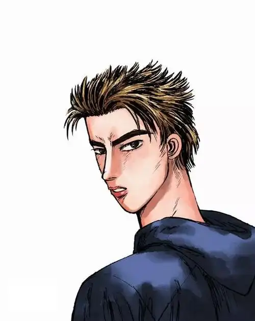 高桥启介_动漫人物_日本漫画_儿童简笔画大全-可乐云