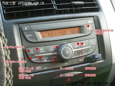 换了启辰cd机,能用u盘真方便.