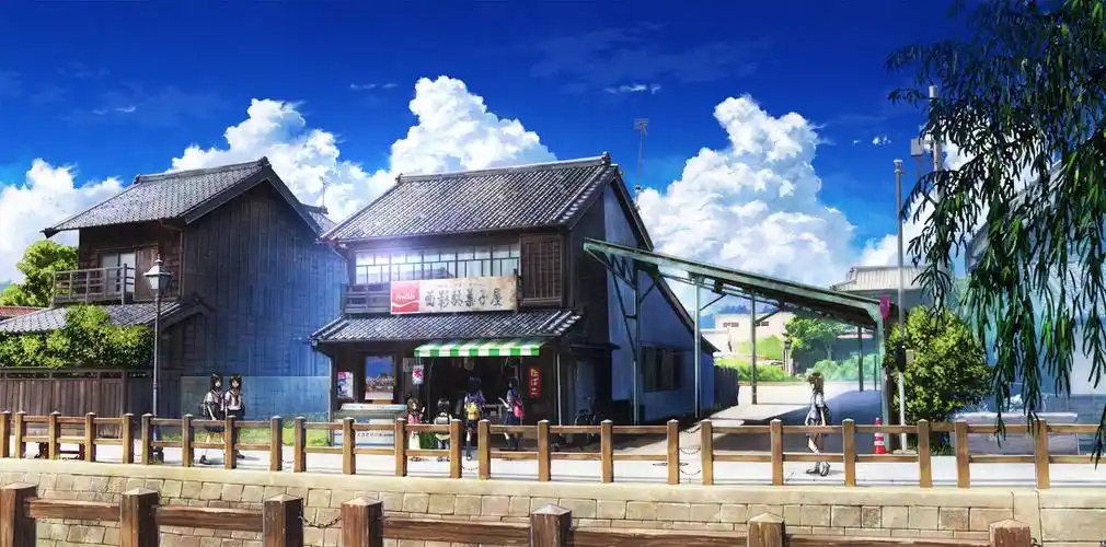 这些日本动漫里的场景,每一张都有代入感,很好看!