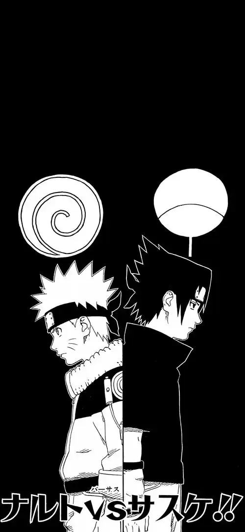 火影忍者黑白图5k手机壁纸