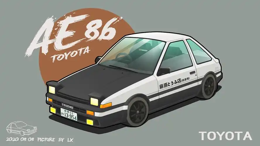 6原创作品插画新锐潮流插画头文字dae86原画涂鸦q版卡