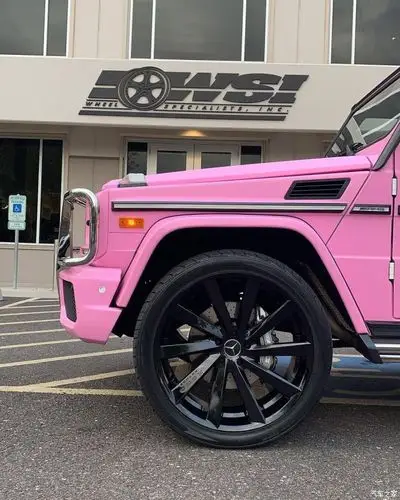 【图】粉色的大g怎么样?_奔驰g级论坛_汽车之家论坛