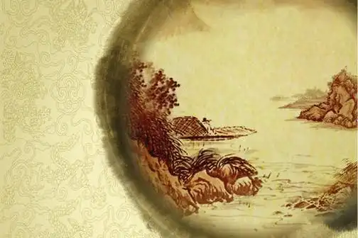 qq空间素材图片 古色古香意境图我不是一定要等你