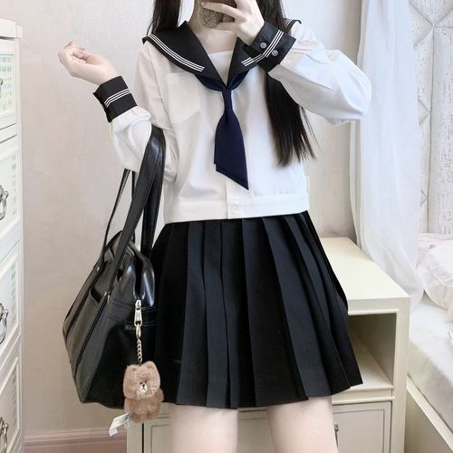 jk裙原创套装冬季