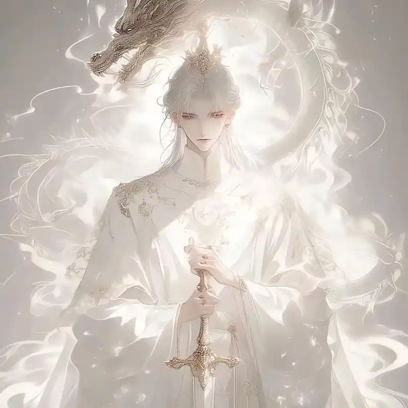 白色系古风美男头像分享2024.7.26 #夏日闪光旅行家