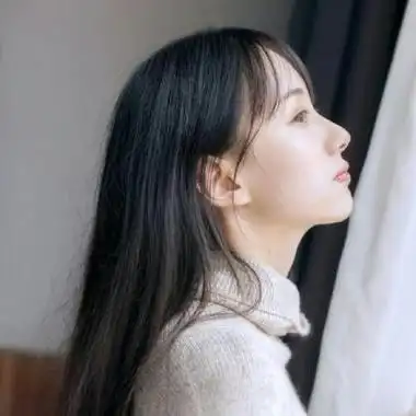 气质淑女头像长发美女头像
