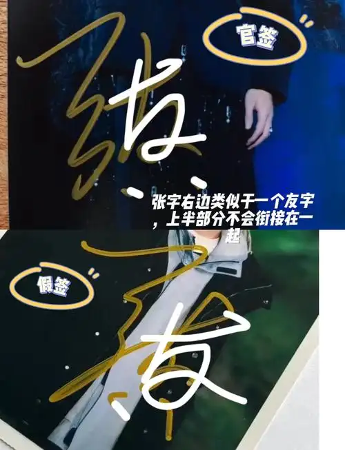 张真源签名解析:教你辨别真伪🔍