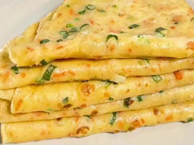 超低脂香嫩美味鸡蛋饼