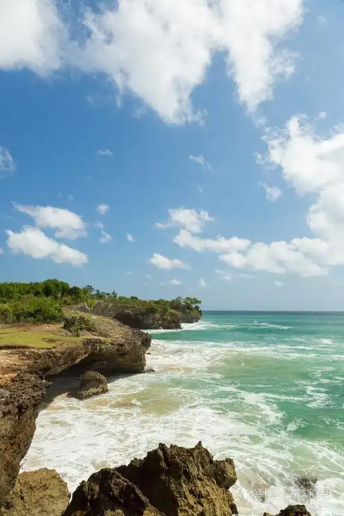 美丽海滩巴厘岛