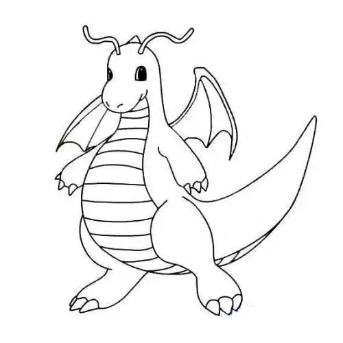 龙系神奇宝贝的简笔画的视频集