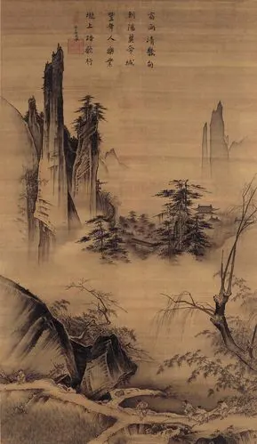 马远《踏歌图》:宫廷画家隐匿其中的家国忧思