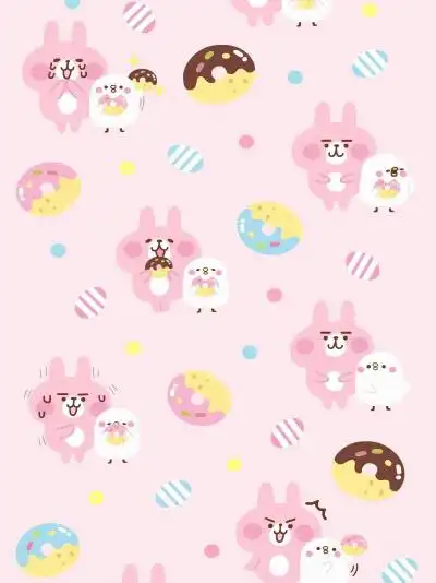 壁纸 #手机壁纸 #日系少女 #粉色少女心_壁纸_少女心_卡通_握艺