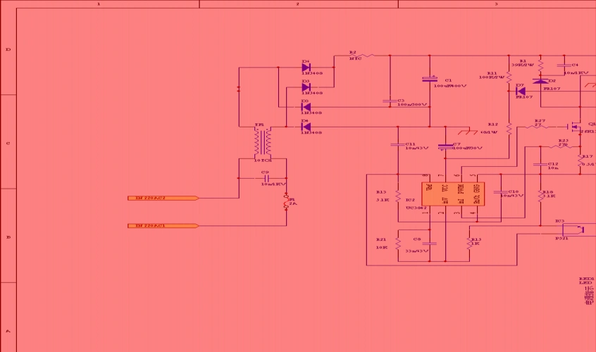 电动车 充电器电路图