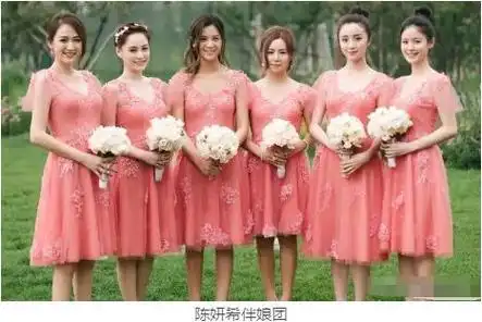 女星的伴娘团刘亦菲绝对是最美伴娘哪一组颜值惊艳到你了
