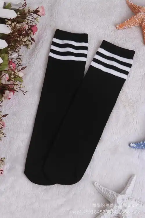 儿童高筒袜新款男女儿童过膝袜校园风中筒长筒袜演出小学生运动袜