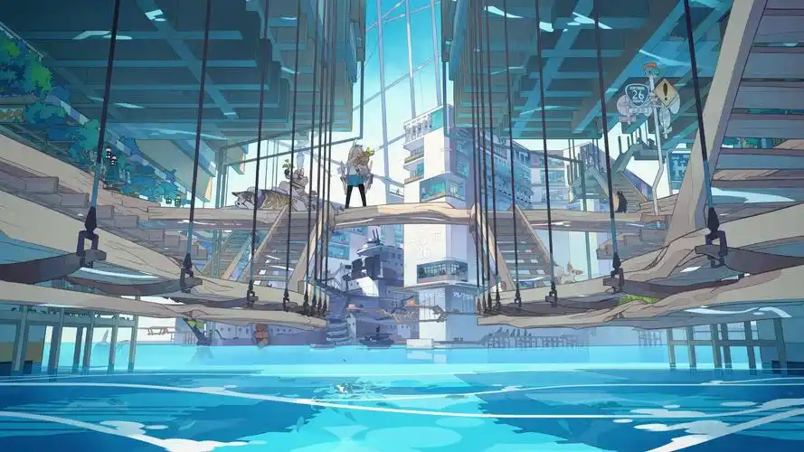 斯纳哈马港插画图片壁纸