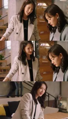 金晨 ×《了不起的女孩》沈思怡的职场穿搭完美示范
