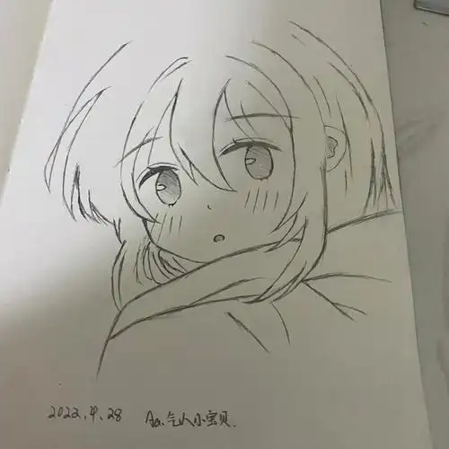 还是画女孩子好看