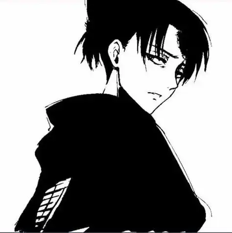 兵长头像 黑白高清