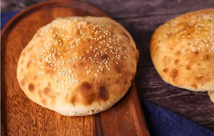 河南特产土吊炉烧饼高炉火烧五香芝麻饼馍1250g10咸香