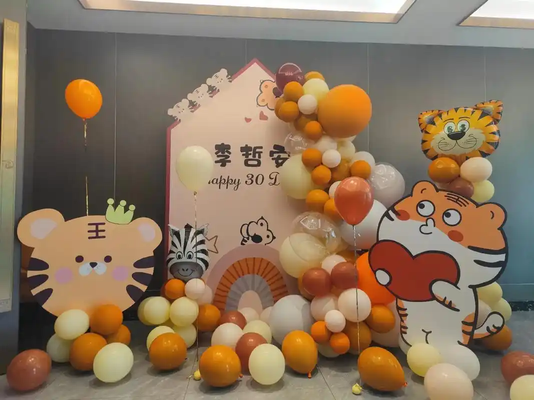 小盆友生日快乐.#气球派对布置 #仪式感满满 #活动策划布置 - 抖音