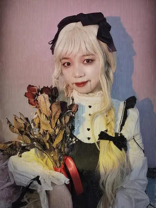 万圣节之鬼娃娃妆容