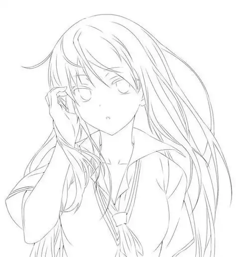 眼睛简笔画动漫少女 眼睛简笔画动漫少女q版