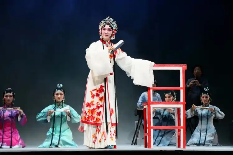 黄梅戏音乐会《唐诗宋词》舞台剧照