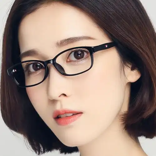 热销眼镜框女近视小脸