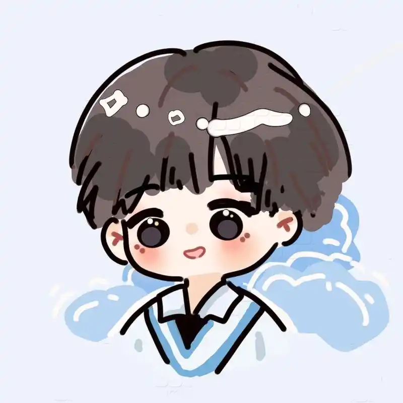 手绘|宋亚轩头像 这张画出来好清新!