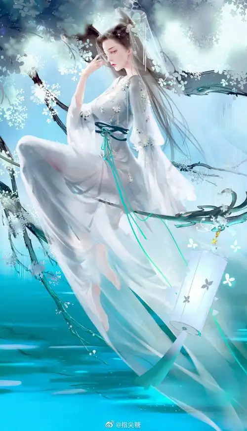 古风美人 〕作者 指尖糖 - 堆糖,美图壁纸兴趣社区