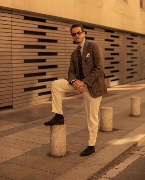 夏天休闲西装的穿搭#西装定制  #绅士  #西装  #绅士穿搭  #西服