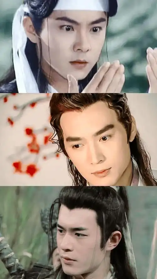 张卫健,焦恩俊,古天乐等"古装男神"的经典造型如今仍风靡网络.