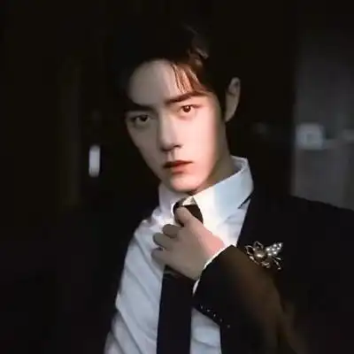 超好看的肖战帅气真人头像图片 是我此生写不尽的温柔