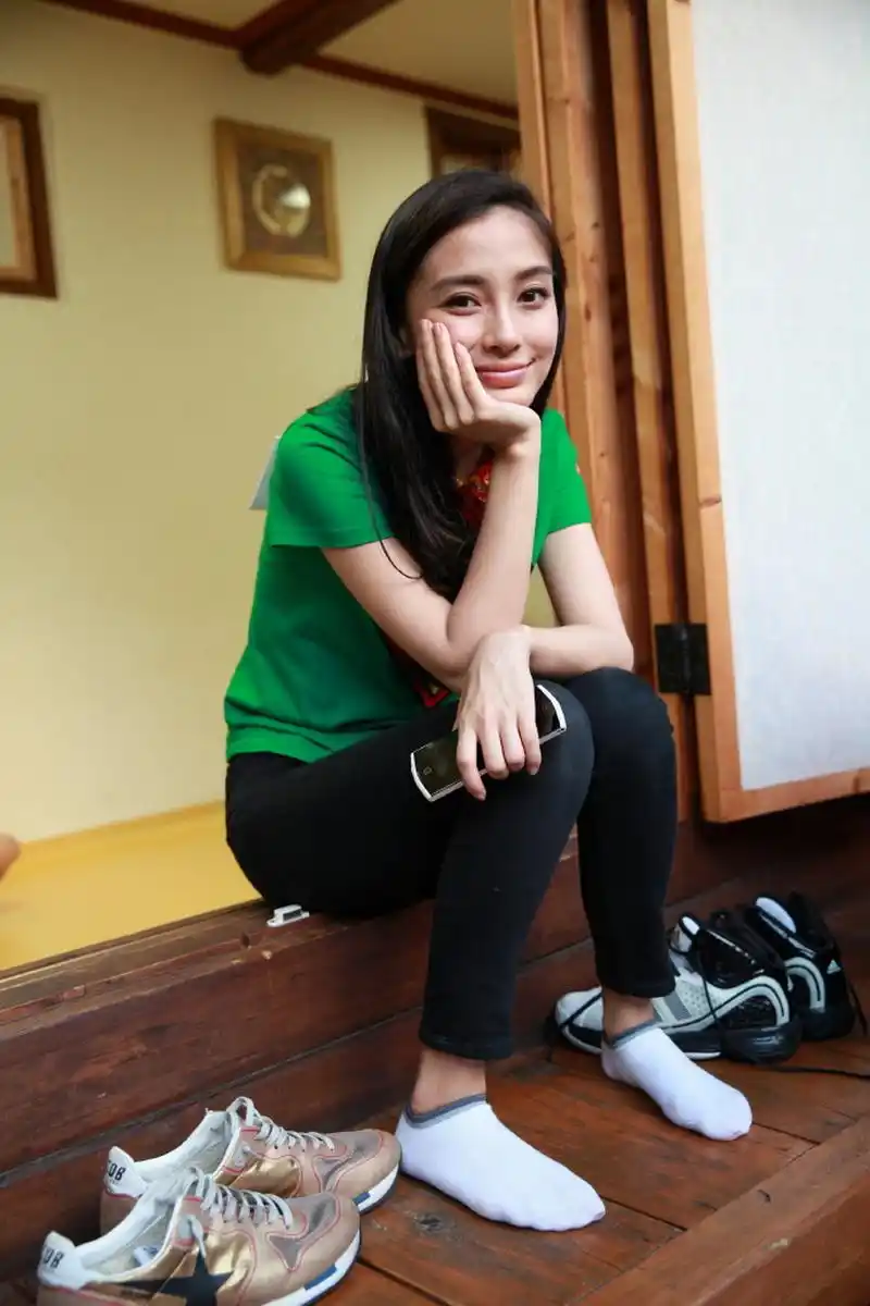 angelababy在跑男的十年