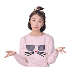 无奈周冬雨双手摊开的表情包
