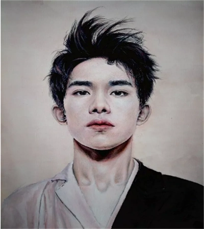 标签关键词:素描易烊千玺