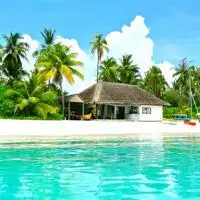 海滩风景头像好看唯美度假海滩风景图片