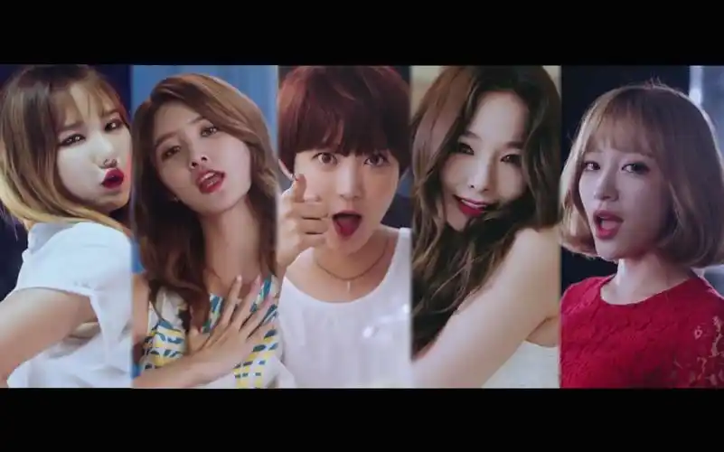 【exid】exid 年末军乐队表演 三部曲 cream中文mv 161220_哔哩哔哩