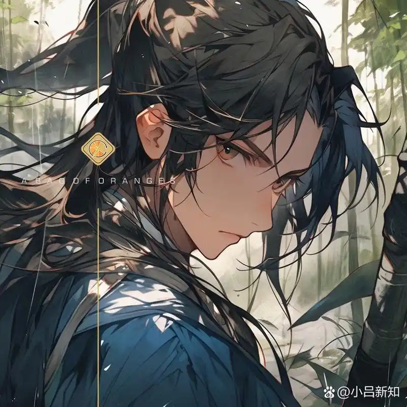 剑客 #男生头像# #动漫男头# #男头# #ai绘画# #动漫# #二次元# #剑客