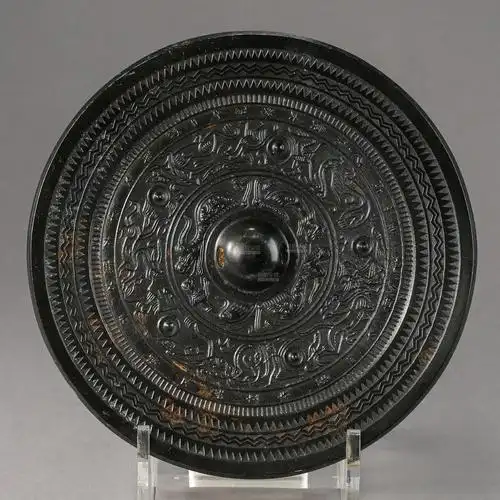 中国汉代青铜镜 han dynasty, chinese bronze mirror