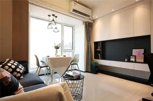 40米小户型公寓客厅装修效果图