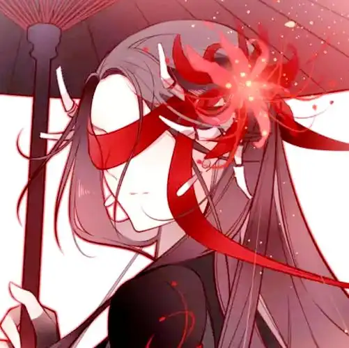 古风女头,动漫头像,彼岸花,动漫女头,古风头像彼岸花