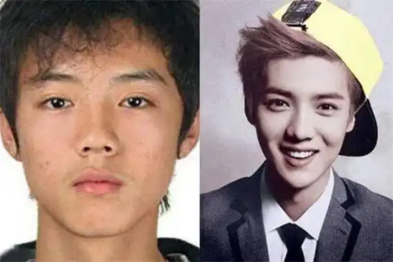 团队包装可谓整容4位顶流男明星对比王一博犹如换脸